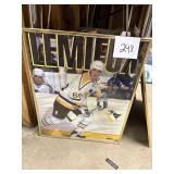 Mario Lemieux Framed Hockey Poster