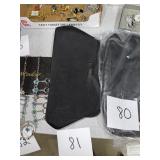 Elegant Black Satin Bow Clutch Purse
