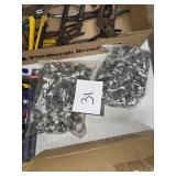 Bulk Lot of Metal Worm Gear Hose Clamps