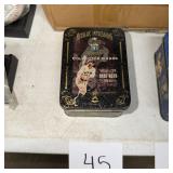 Metallic Impressions Babe Ruth Collector Cards Tin