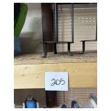 Set of Two Rooster Design Paper Towel Holders
