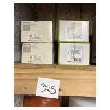 Lot of Hunt and Leviton Lighting Control Units