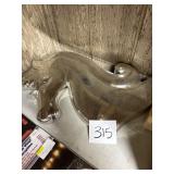 Silver-Toned Unicorn Wall Decor
