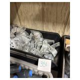 Lot of Metal Conduit Clamps and Electrical
