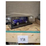 Blue 1940 Ford Sedan Delivery Diecast Model