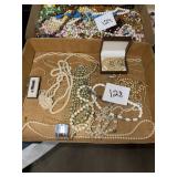 Vintage Faux Pearl Necklace Collection