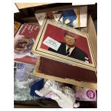 JFK Memorial Album, 1999 Calendar, and Decor Lot