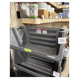Husky Gray Heavy-Duty Stackable Storage Bin
