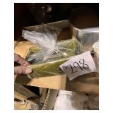 Vintage UPCO Olive Green Rectangular Planter