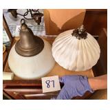 Pair of Vintage Style Decorative Light Shades