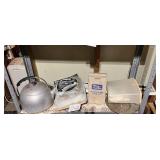 Vintage Metal Kettle and Kirby Handi-Butler Kit