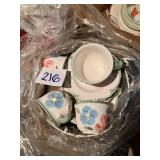 Floral Ceramic tea Cup and Saucer Set