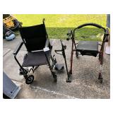 Mobility Bundle: Wheelchair, Rollator, and Cane