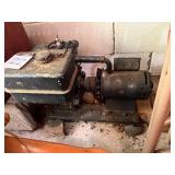 Vintage Engine-Powered Generator Unit