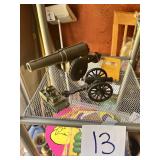 Vintage Artillery Set: Cannons and Tank
