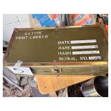 Vintage G.I. Joe Foot Locker with Figures & Gear