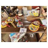 Vintage Clown Themed Tin Toys Collection