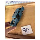 Vintage Blue Station Wagon Toy Car