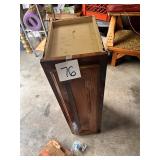 Narrow Wooden Cabinet Base