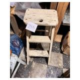 Vintage Wooden Two-Step Stool