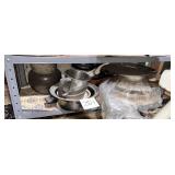 Kitchenware Assortment: Pots, Mugs, Servingware