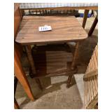 Wooden side coffee tables