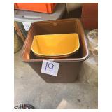 Vintage Decorative Wastebasket