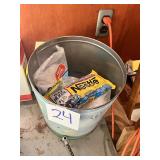 Vintage Hot Air Balloon Design Metal Storage Tin