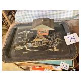 Carling Black Label Beer Tray, Black Label Light