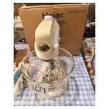 Vintage KitchenAid Stand Mixer with Glass Bowl