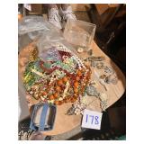Assorted Vintage Costume Jewelry Collection