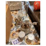 Vintage Kitchen Collectible glass decor Lot