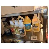 Assorted Household Cleaning Supply Collection
