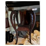 Vintage Mahogany Pedestal Parlor Table
