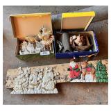 Assorted Holiday Figurines and Ornaments