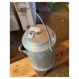 Vintage Aluminum Camping Percolator Coffee Pot