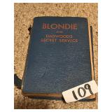 Vintage Blondie and Dagwood's Secret Service Book