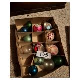 Vintage Glass Christmas Ornament Collection