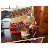 Vintage Christmas Holiday Decor Assortment