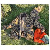 Saf-T-Bak Camo Hunting Jacket and Reversible Vest