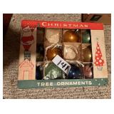 Vintage Christmas Tree Ornaments Set