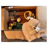 Decorative Wooden Heart and Spring Toy Collection