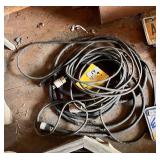 Black Heavy-Duty Extension Cord