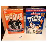 Vintage Cereal Box Hockey Collectibles Lot