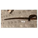 Vintage Civil War Saber with Scabbard Military