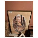 Set of Two Framed Landscape Art Prints