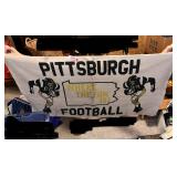 Vintage Pittsburgh Football Wall Hanging