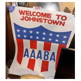 Welcome to Johnstown AAABA Sign