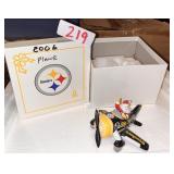 2006 Pittsburgh Steelers Santa Plane Ornament