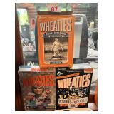Set of 3 Vintage Wheaties Collector Cereal Boxes